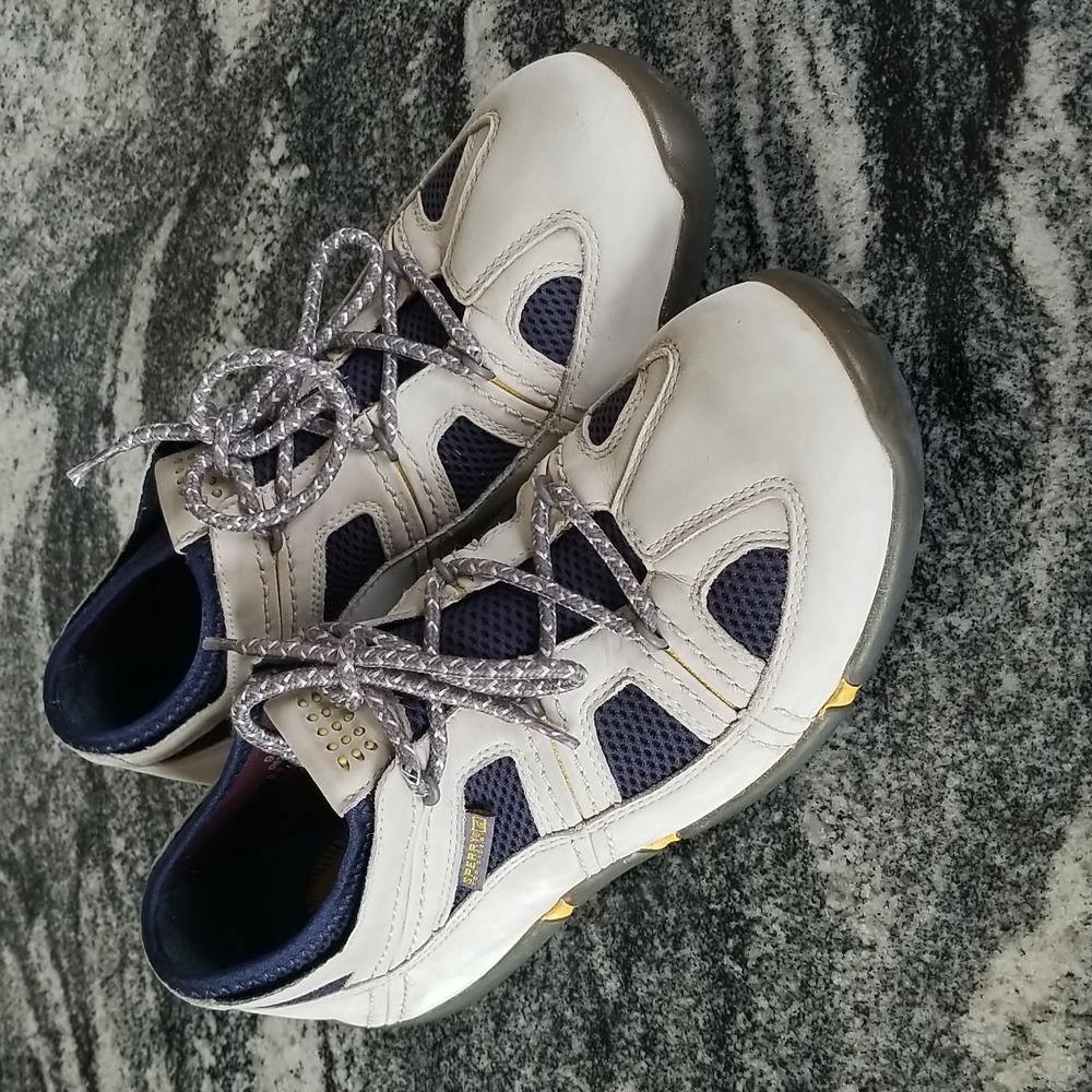 (9.5) Men's Sperry Top Sider 😊 Leather Upper 😊 Sporty 😊